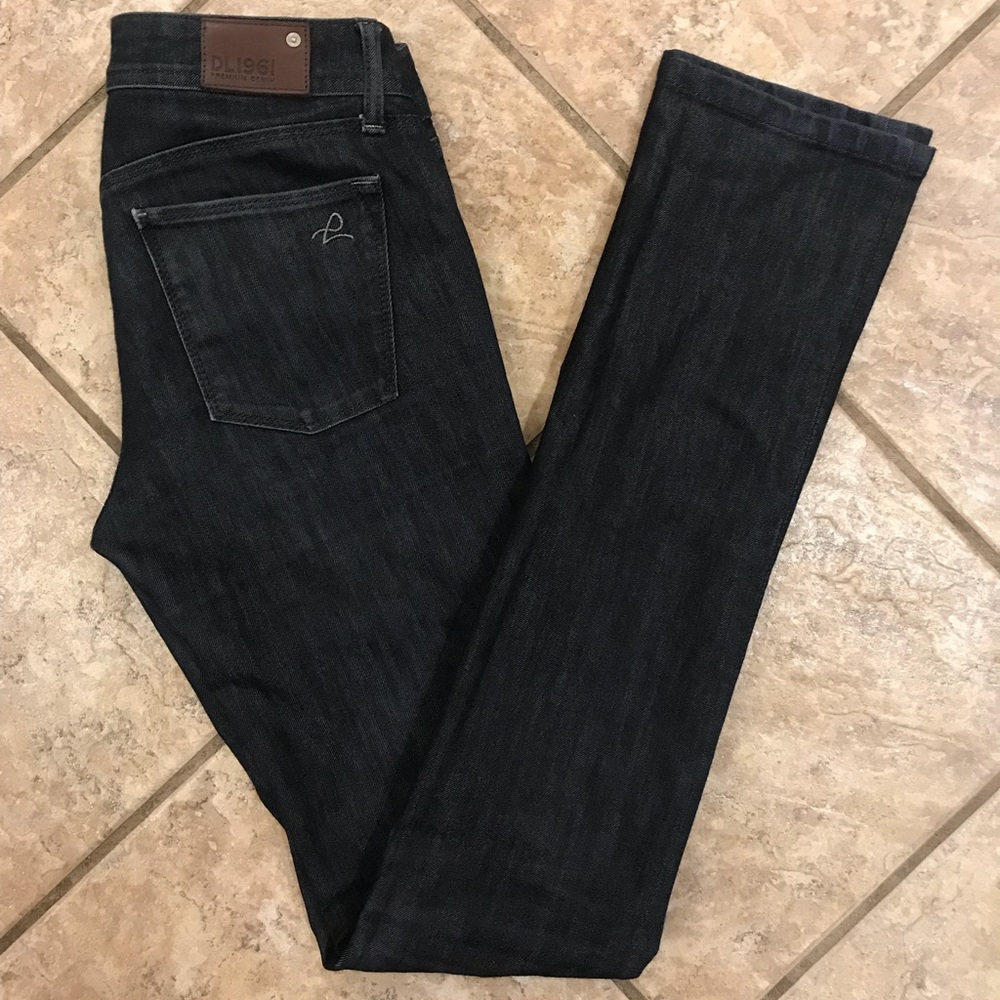 DL 1961 “Grace” high rise straight leg